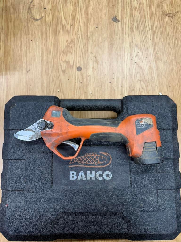 Bahco elektrische snoeischaar, Ophalen, Gebruikt, 30 t/m 39 mm