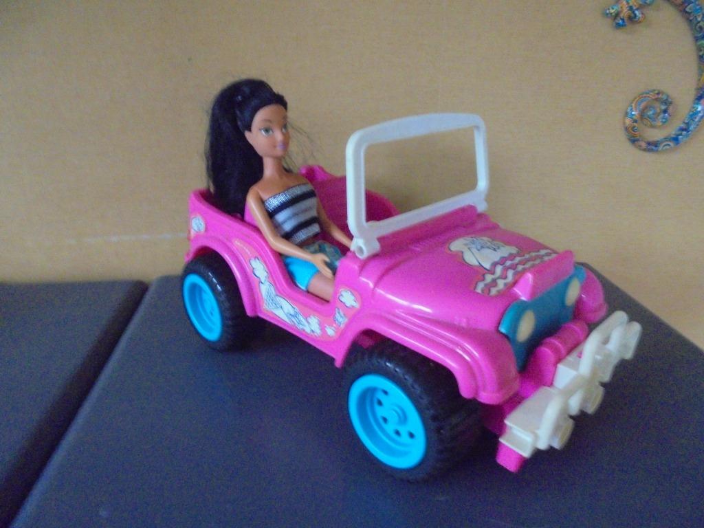 Barbie et sa jeep vintage, Enlèvement, Utilisé, Barbie