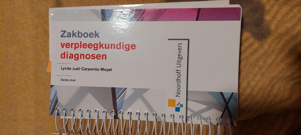 Zakboek verpleegkundige diagnosen, Ophalen of Verzenden, Nieuw