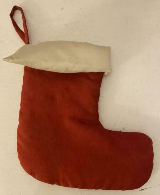Chaussette de Noël à suspendre, Comme neuf, Rouge, Autres formes