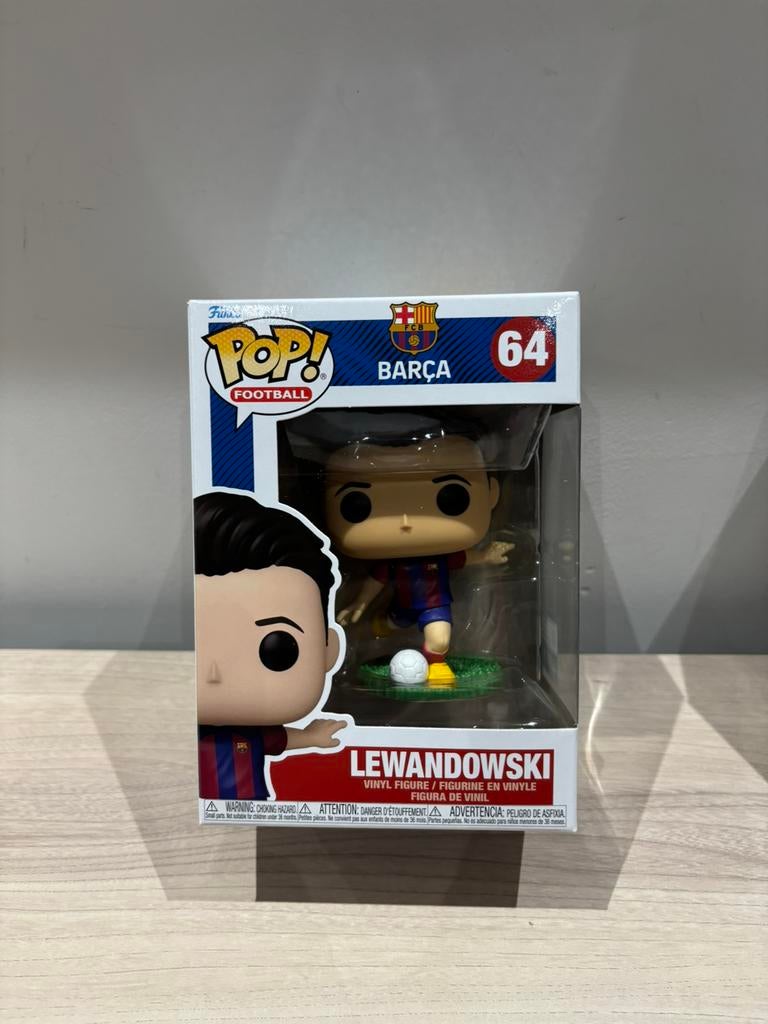 Robert Lewandowski #64 (FC Barcelone) Funko Pop ! Football, Enlèvement ou Envoi, Comme neuf