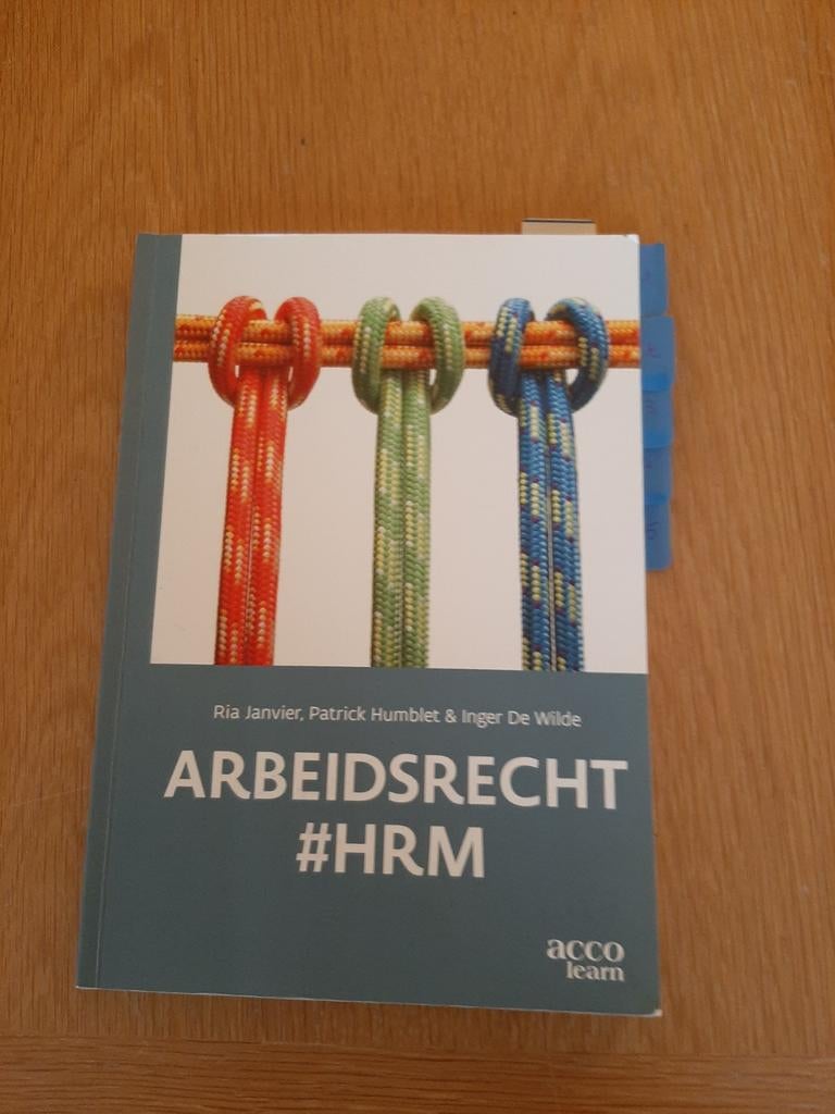 Arbeidsrecht #HRM, Boeken, Ophalen of Verzenden, Zo goed als nieuw