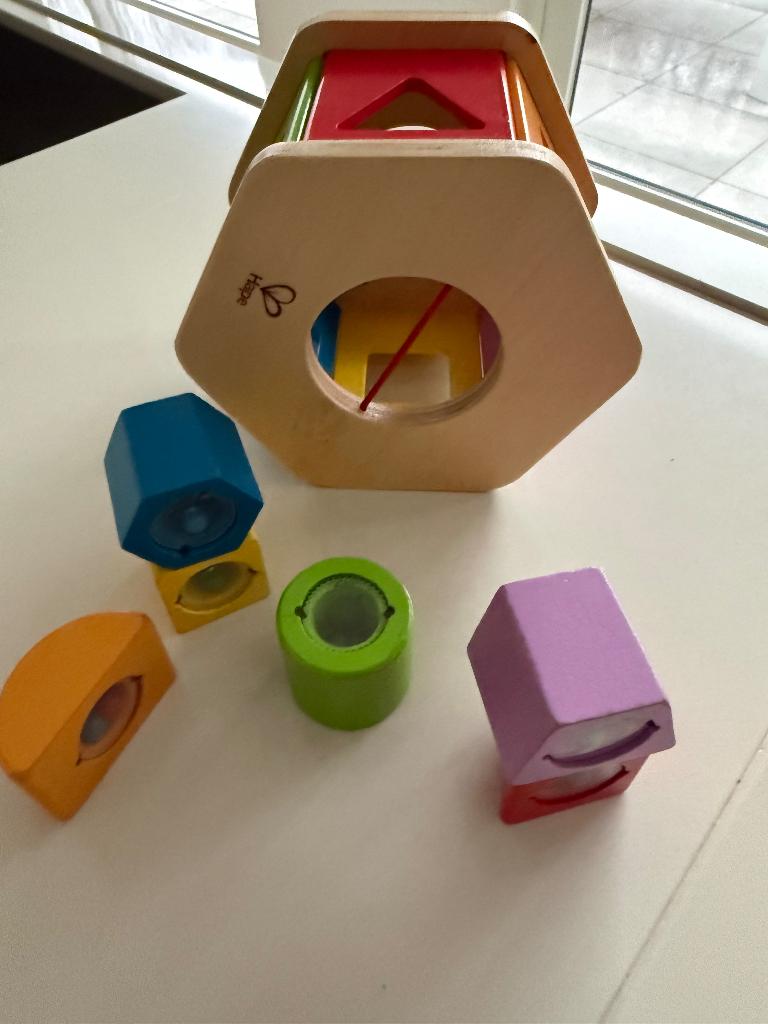 Hape shake & match vormensorteerder, Enlèvement ou Envoi, Utilisé