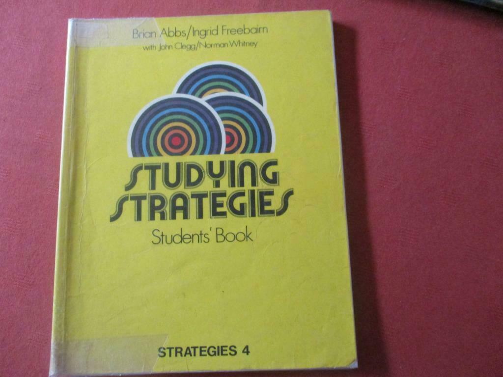 ENGLISH "STUDYING STRATEGIES". STUDENT'S BOOK., Enlèvement ou Envoi, Comme neuf, Secondaire, Anglais
