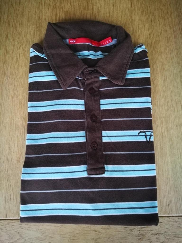 Polo shirt Esprit EDC, gestreept (Heren, maat M), Ophalen of Verzenden, Zo goed als nieuw, Maat 48/50 (M), EDC Esprit