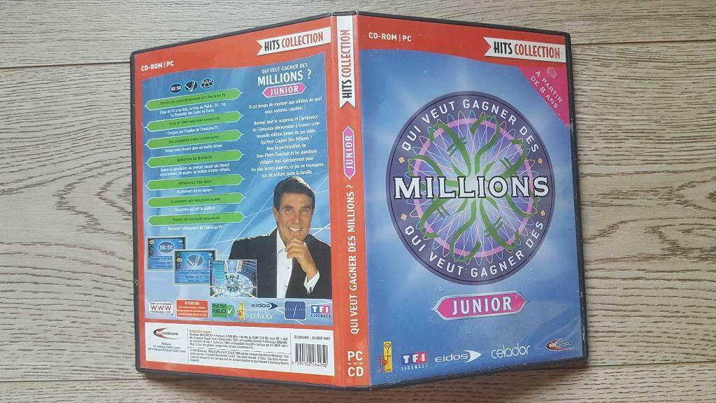 Qui veut gagner des millions - Junior, Enlèvement ou Envoi, Utilisé, À partir de 7 ans