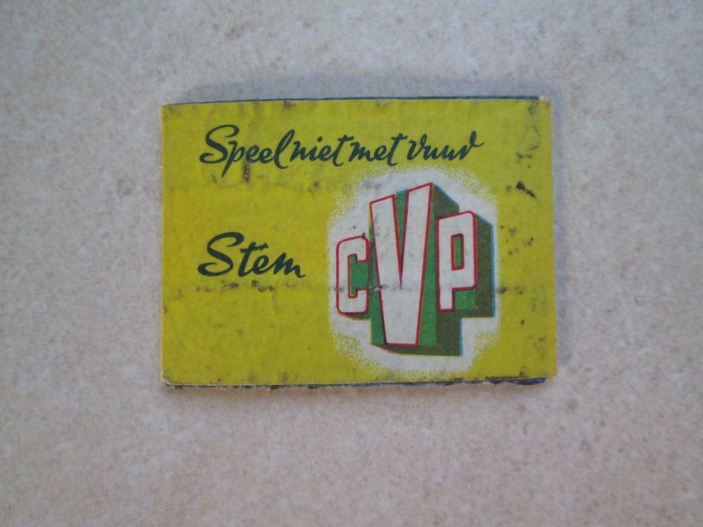 oud luciferetiket: CVP, Verzamelen, Verzenden