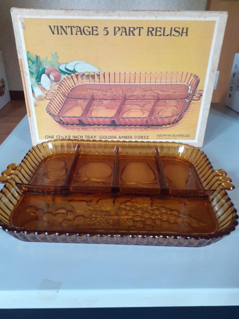 vintage dienschotel, Antiquités & Art, Enlèvement