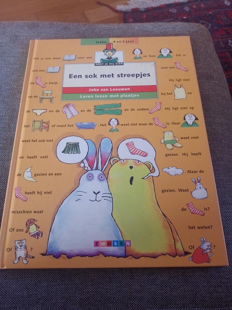 Joke van Leeuwen - Een sok met streepjes, Boeken, Ophalen of Verzenden, Joke van Leeuwen