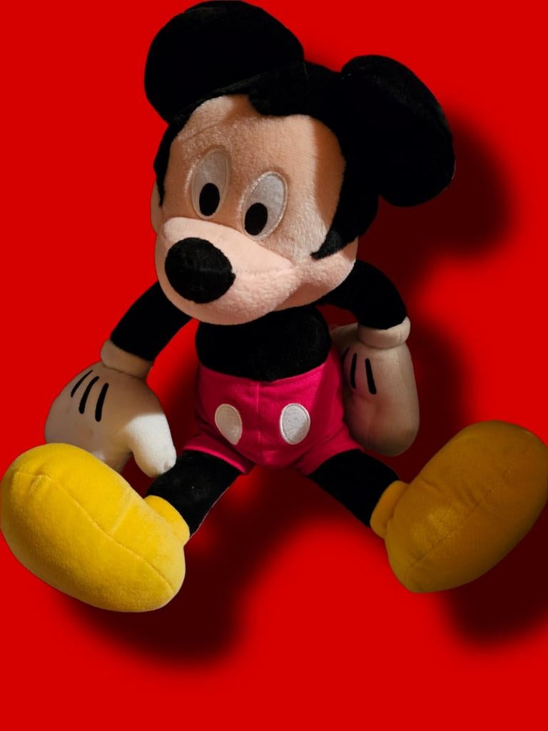 Mickey Mouse (Disney) knuffel 42 cm, Verzamelen, Verzenden, Mickey Mouse, Zo goed als nieuw, Knuffel