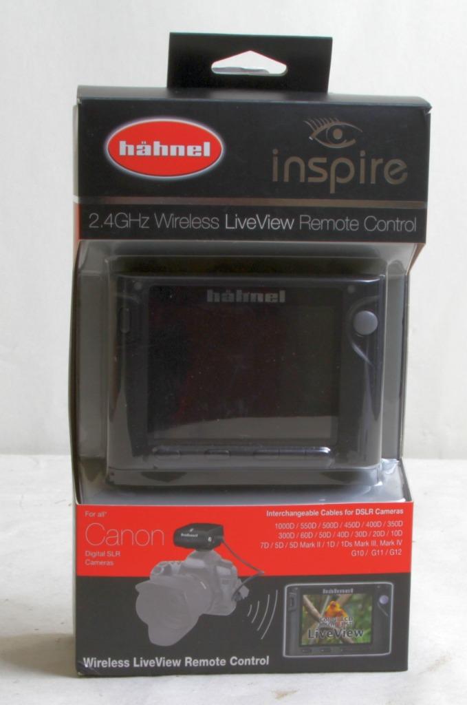 Hänhnel Inspire LiveView remote Control voor Canon SLR, Ophalen of Verzenden, Zo goed als nieuw, Met display
