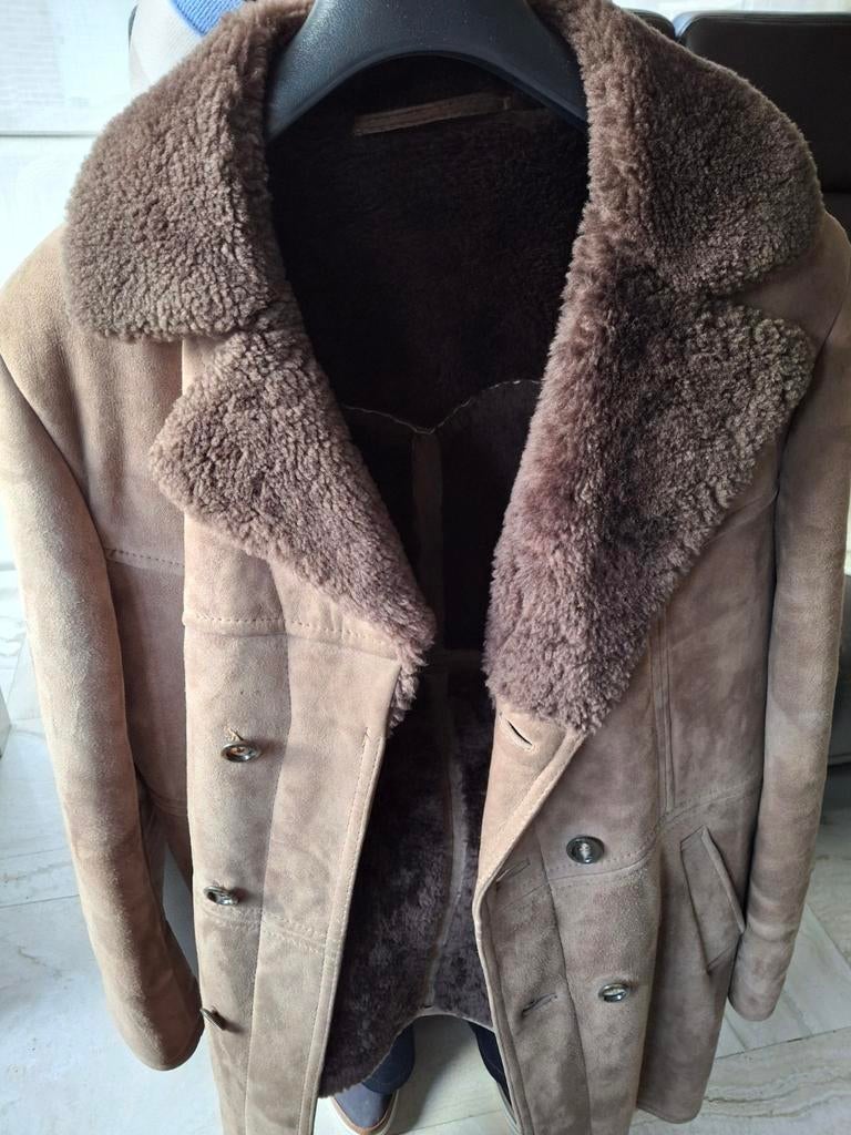 Veste en mouton inversée pour homme, Enlèvement, Taille 52/54 (L)