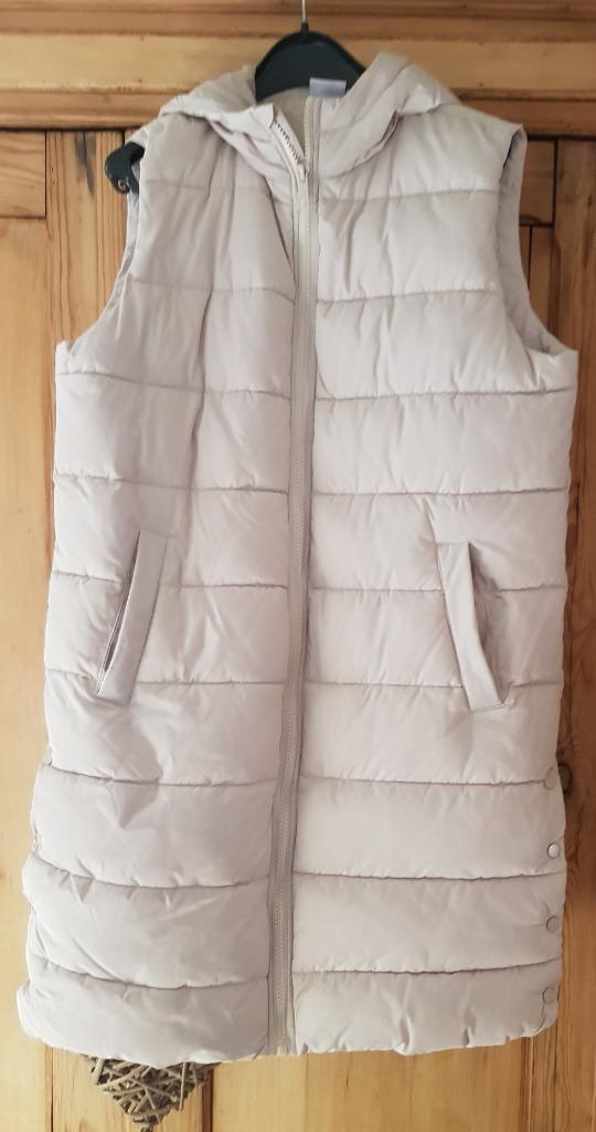 Ecru bodywarmer Maat 44, Ophalen of Verzenden, Zo goed als nieuw, Maat 42/44 (L)
