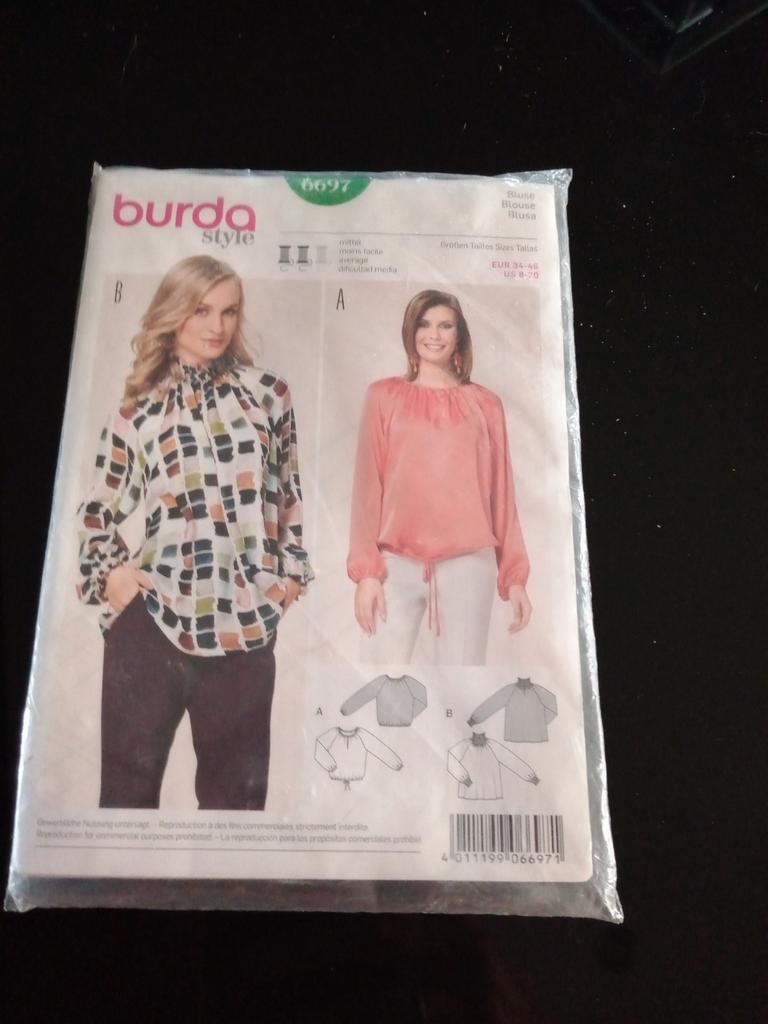 Patrons burda blouse, Enlèvement ou Envoi, Burda