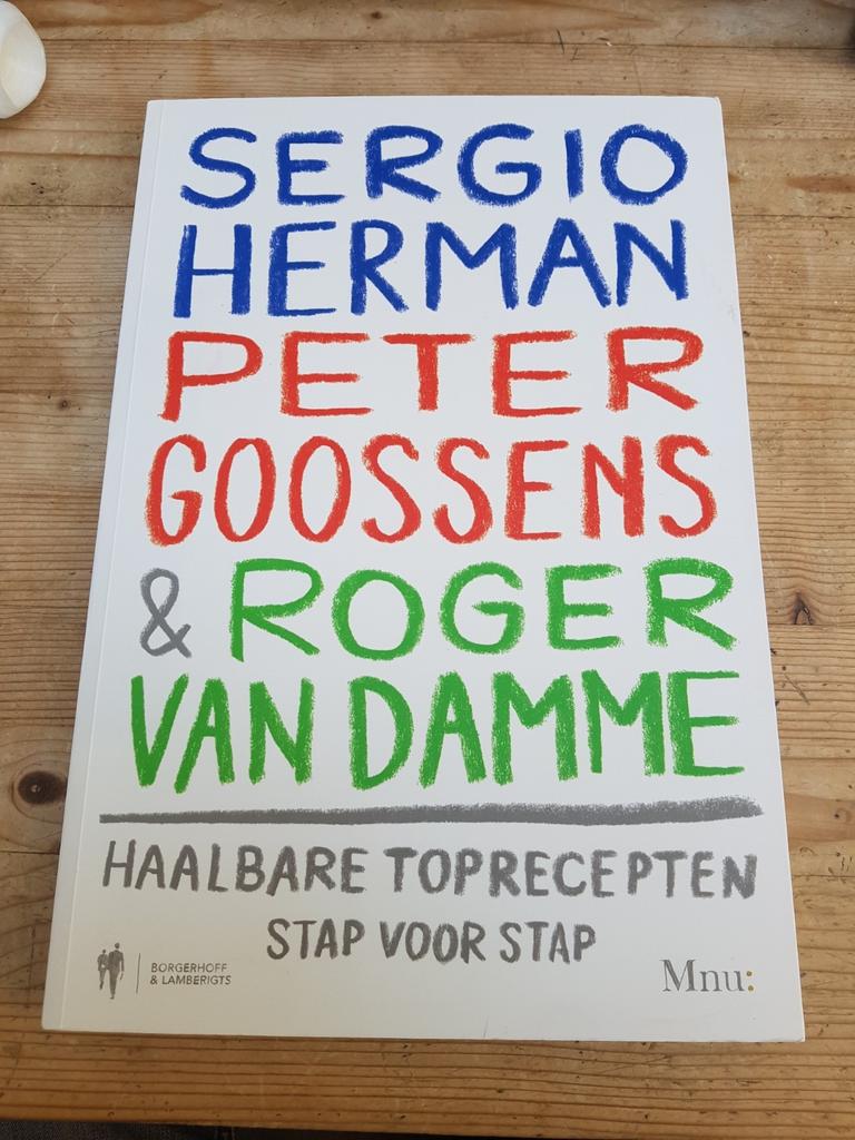 Sergio Herman, Peter Goossens en Roger van Damme, Ophalen of Verzenden, Zo goed als nieuw