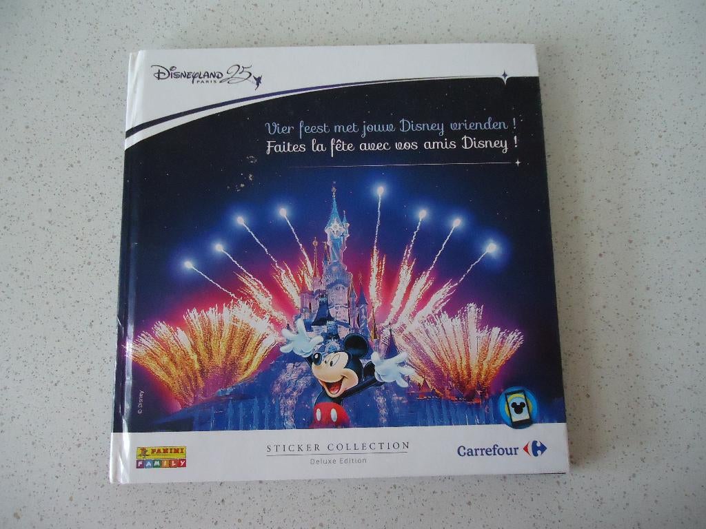 Panini Album Disneyland Paris 25 jaar in Prima Staat!, Enlèvement ou Envoi, Comme neuf