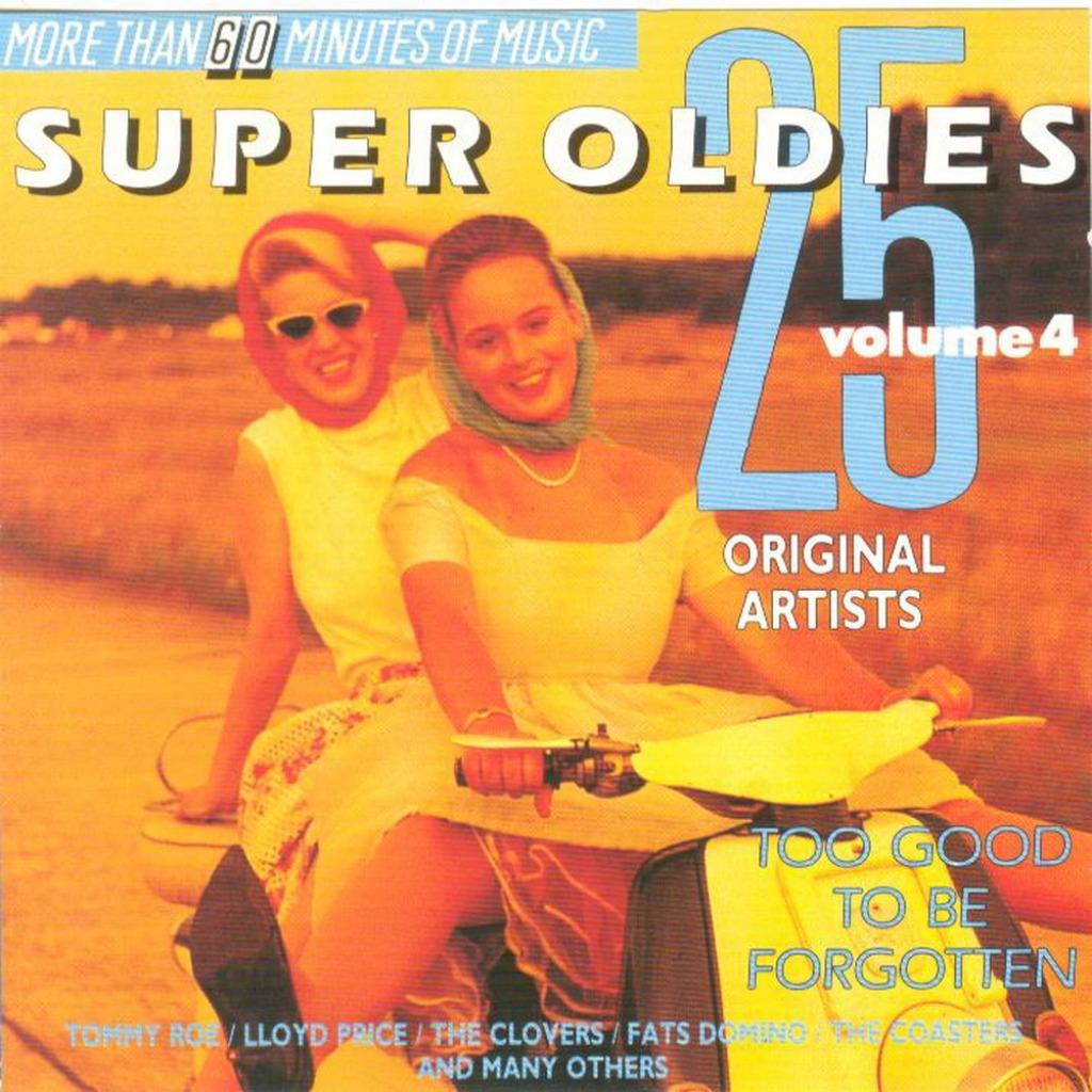 CD * 25 SUPER OLDIES - Vol. 4 - TOO GOOD TO BE FORGOTTEN, Ophalen of Verzenden, Zo goed als nieuw