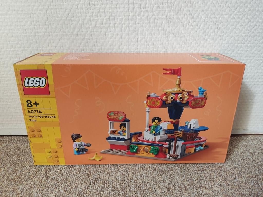Lego 40714 Merry-Go Round Ride, Lego, Nieuw, Ophalen of Verzenden, Complete set