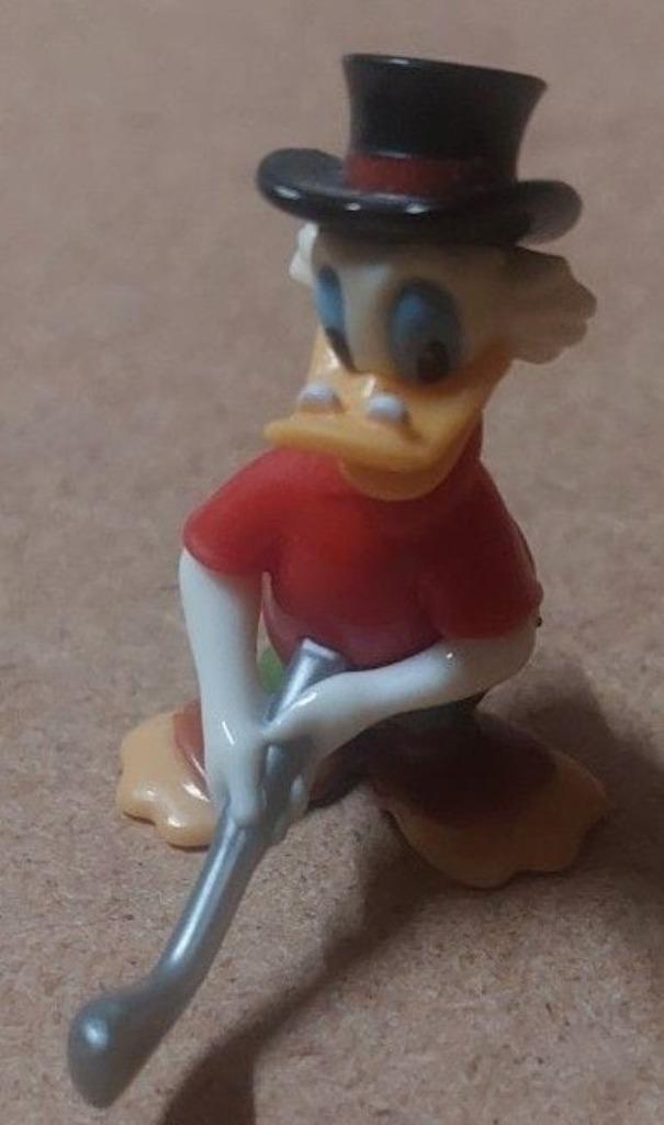 Oom Dagobert poppetje, Verzamelen, Disney, Ophalen of Verzenden, Zo goed als nieuw, Beeldje of Figuurtje