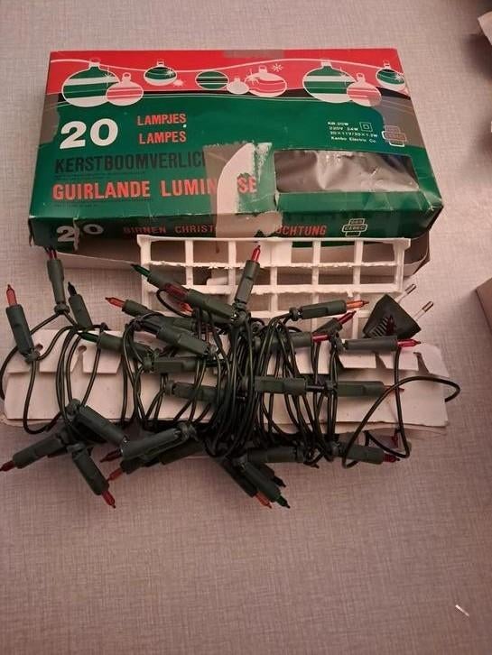 20 lampes colorées vintage., Divers, Enlèvement ou Envoi, Comme neuf