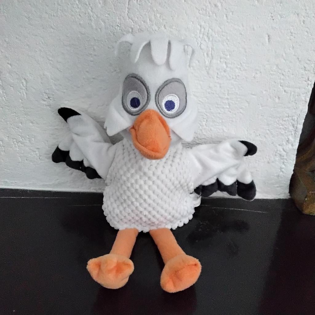 Juffrouw ooievaar fabeltjeskrant handpop, Ophalen of Verzenden