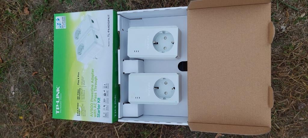 TP-LINK AV500 Powerline adapter with AC pass through, Ophalen of Verzenden, Nieuw, Overige typen