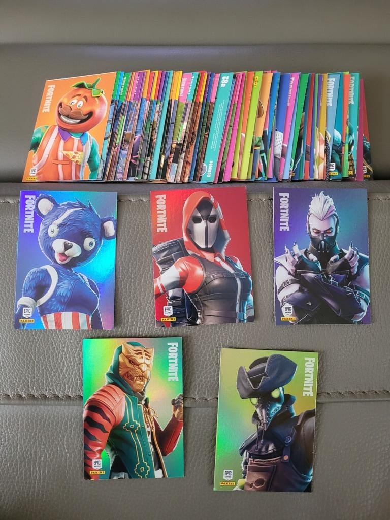 Lot de 110 cartes panini Epic Games à collectionner 2019, Enlèvement ou Envoi, Neuf
