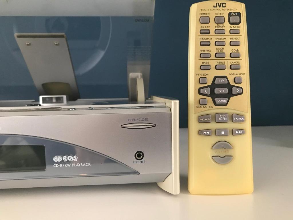 JVC keten FS-SD550R /FS-SD770R, Enlèvement ou Envoi, Micro chaîne, JVC, Utilisé