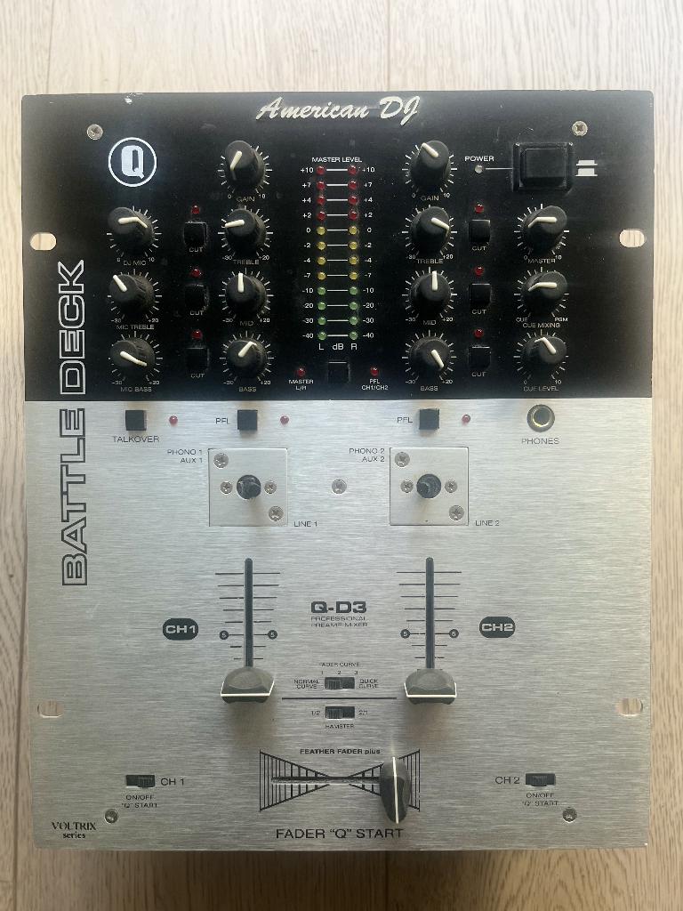 Table de mixage / American DJ - Battle Deck, Ophalen, Gebruikt, Audio