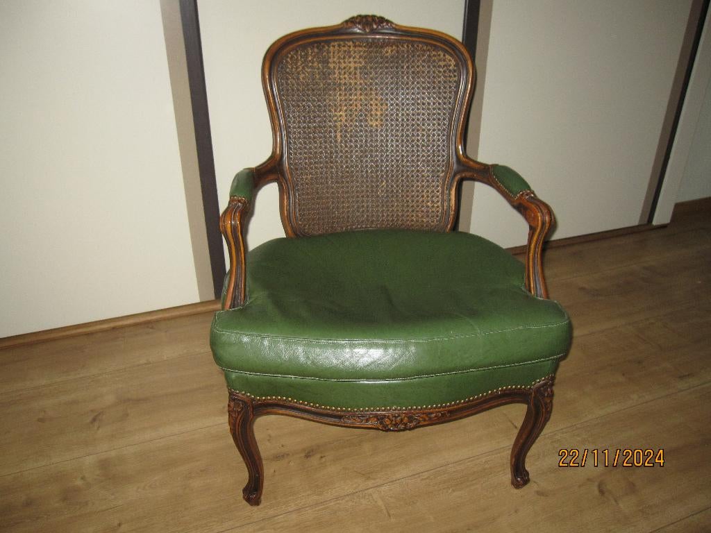 chaise Louis XV couleur verts, Enlèvement