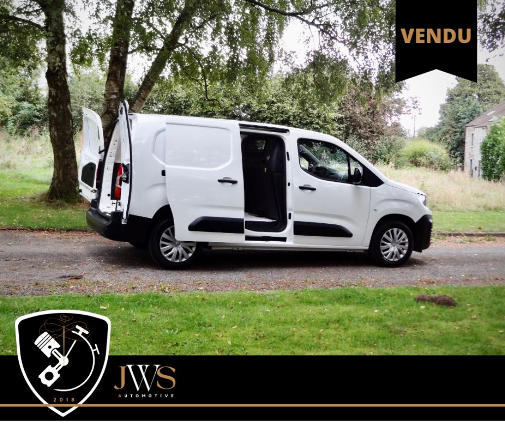 Peugeot Partner 1.5 BlueHDi XL ** VENDU **, Autos, Camionnettes & Utilitaires, 75 kW, Euro 6, Entreprise, 3 places