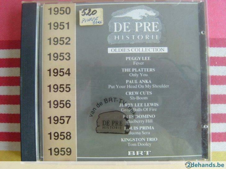 De Prehistorie 1950 - 1959 (1990), Ophalen of Verzenden, Zo goed als nieuw, Pop