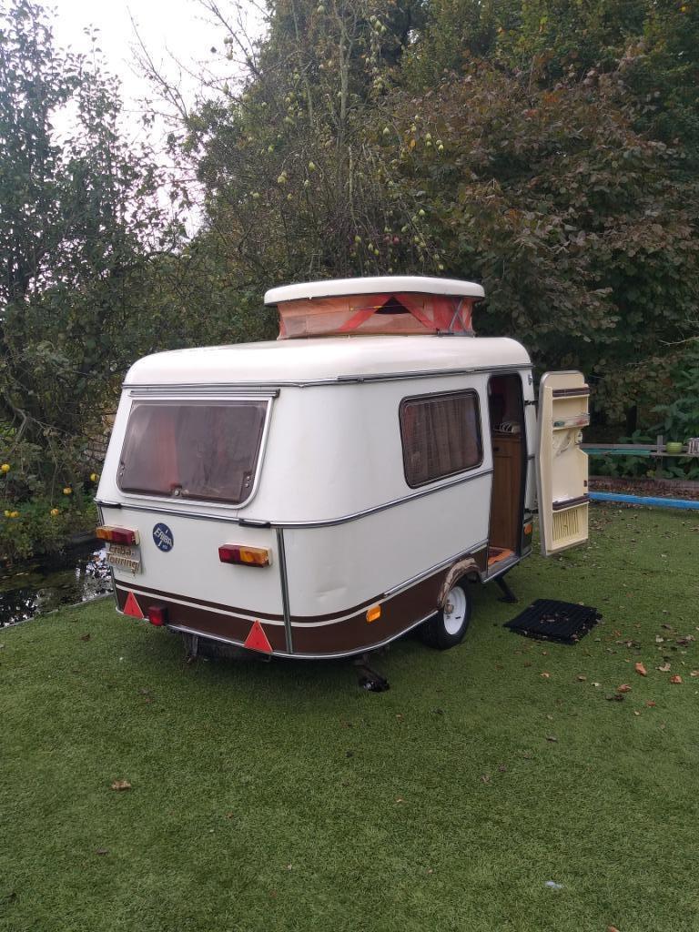 Caravan, Standaardzit, Tot en met 2, Eriba, Koelkast