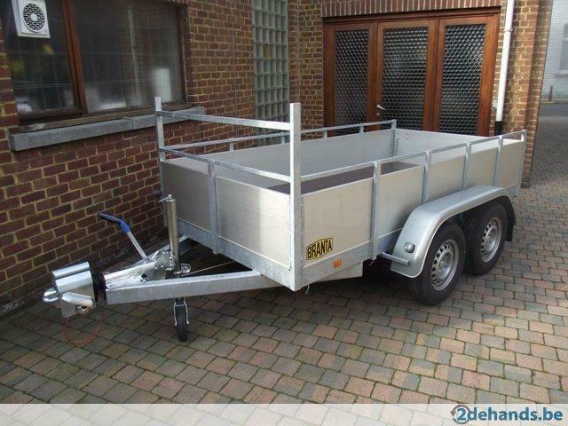 Nieuwe geremde bakaanhangwagen 2,6 x 1,6m te 9300 Aalst, Ophalen, Nieuw