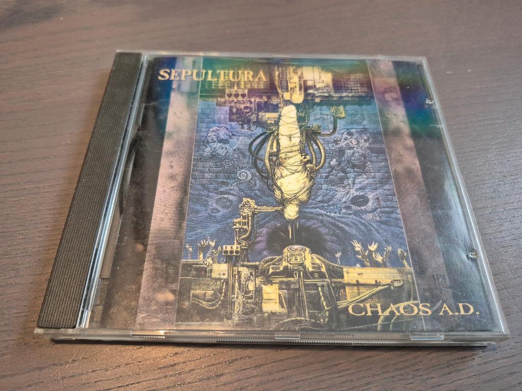 Cd Sepultura : chaos ad, Cd's en Dvd's, Ophalen of Verzenden, Zo goed als nieuw