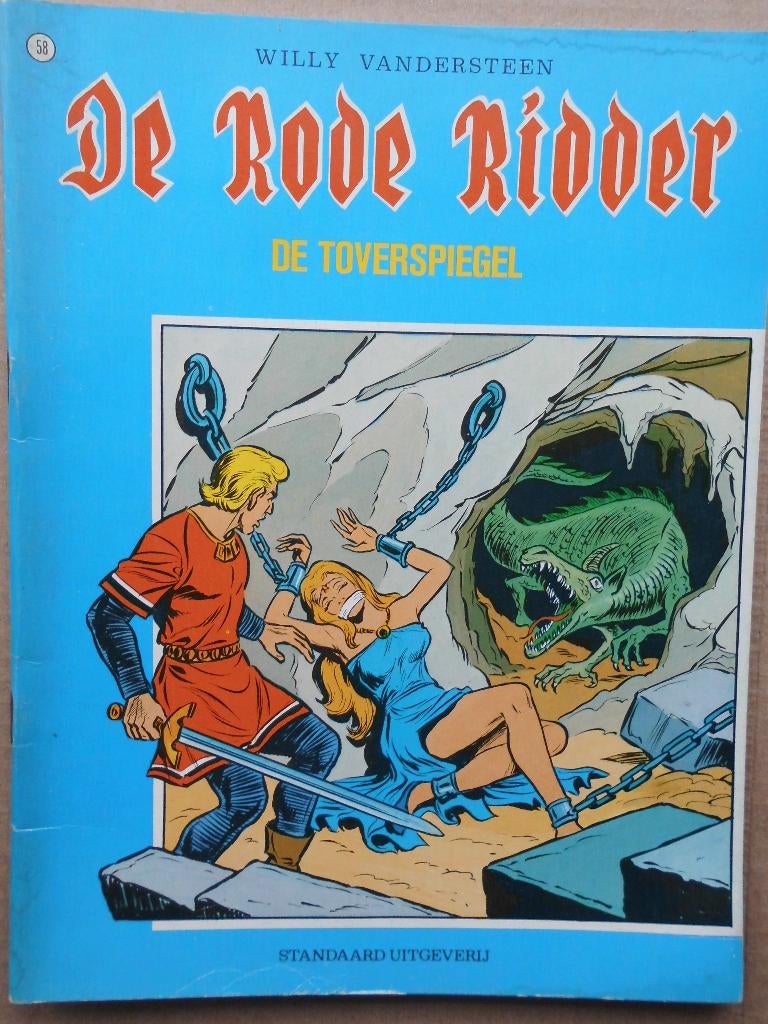 De Rode Ridder - De toverspiegel, Enlèvement ou Envoi, Une BD, Studio  Vandersteen, Utilisé