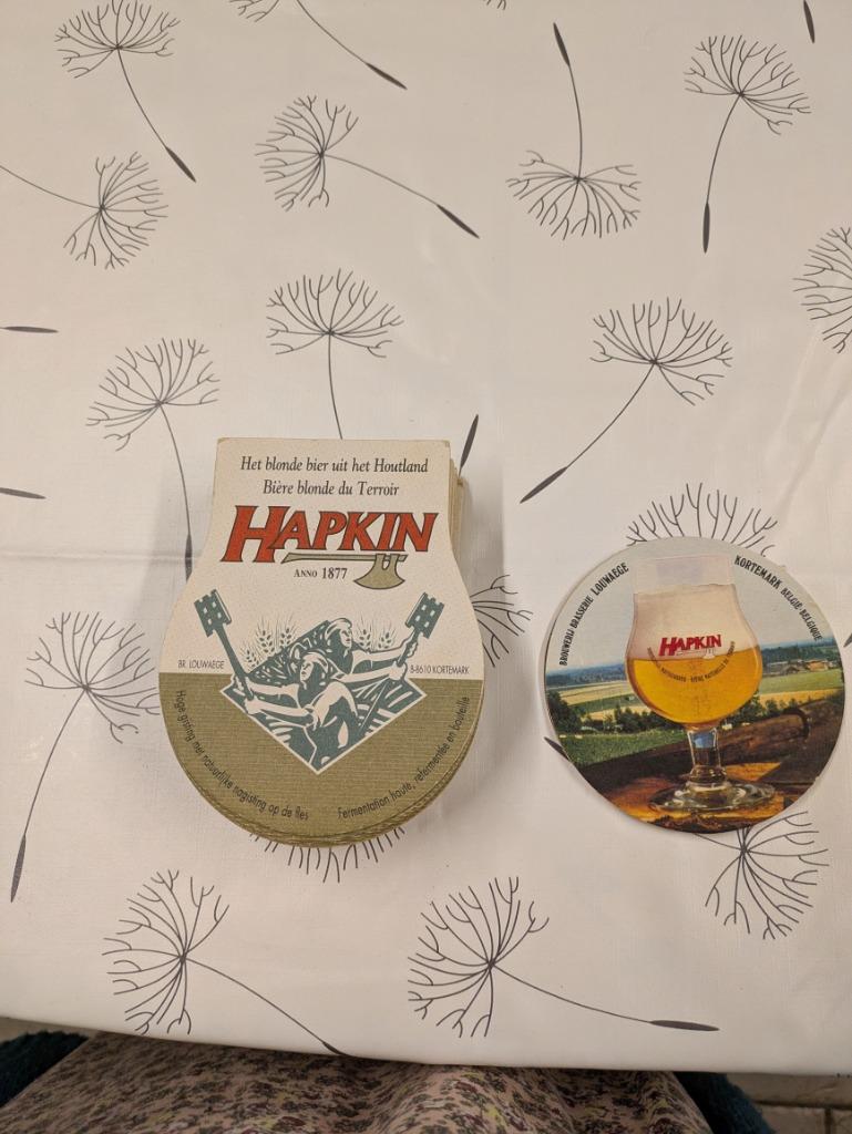 Hapkin, Ophalen of Verzenden, Zo goed als nieuw, Viltje(s)