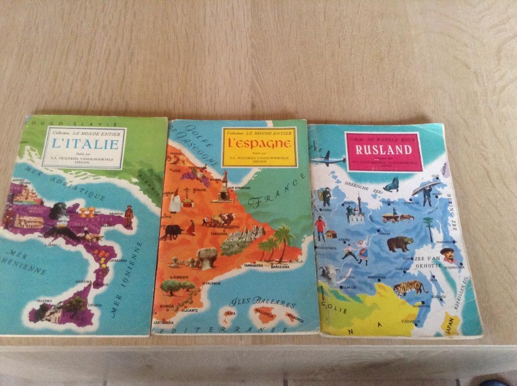 De wereld rond Rusland en le monde entier l, Espagne, Ital, Boeken, Reisgidsen, Zo goed als nieuw, Reisgids of -boek, Europa, Ophalen of Verzenden