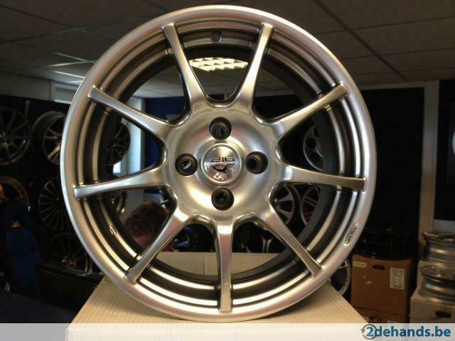 NIEUWE 16 inch 4x100 black chrome Mak sportvelgenset, Auto-onderdelen, Velg(en), 16 inch, Nieuw, Ophalen of Verzenden