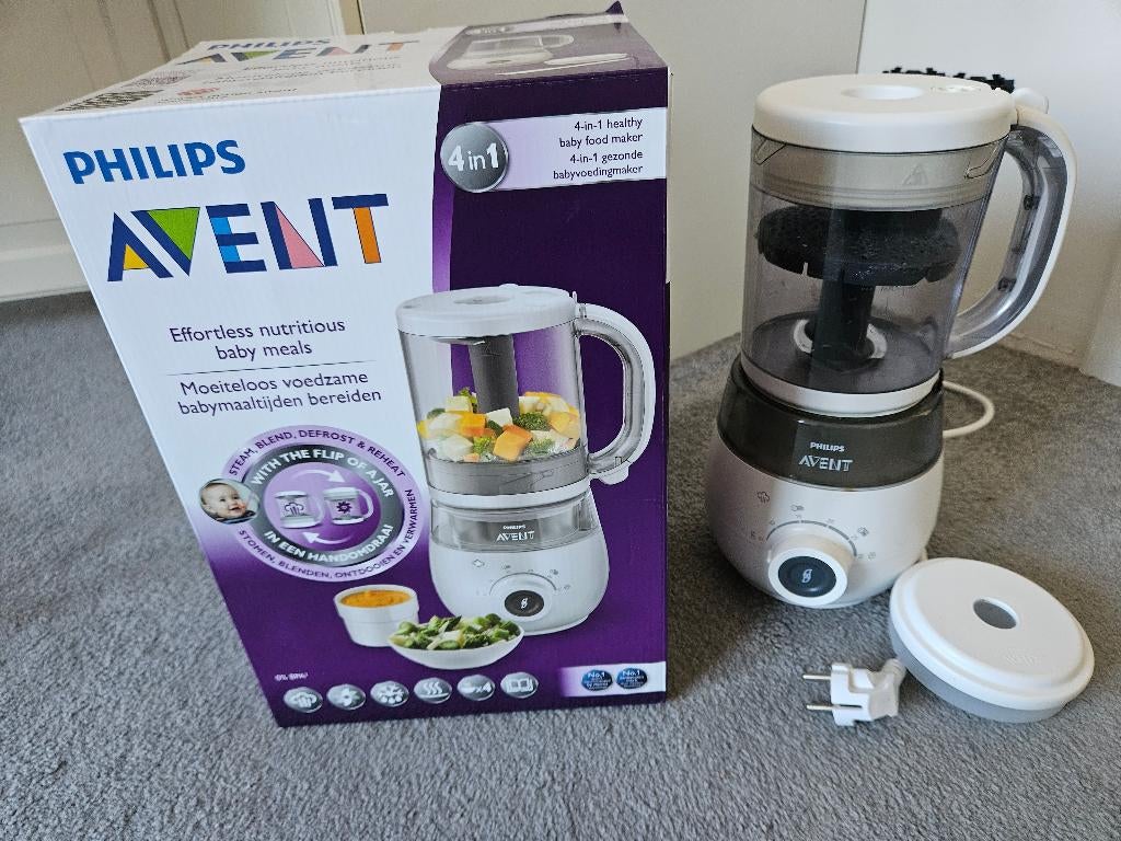 Robot cuiseur vapeur Philips Avent, Enlèvement
