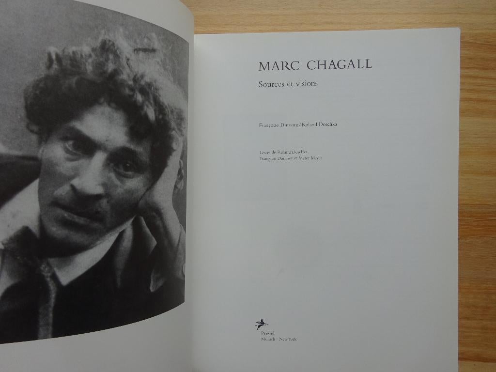 Marc Chagall, 1998 MBA Liège et Stadhalle Balingen, Enlèvement ou Envoi, Comme neuf, Peinture et dessin