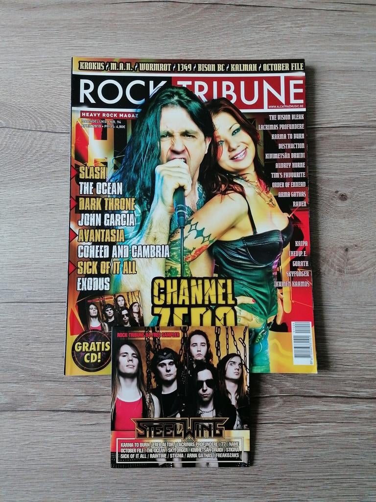 Rock Tribune 2010-2014 - Kunnen afzonderlijk gekocht worden., Enlèvement