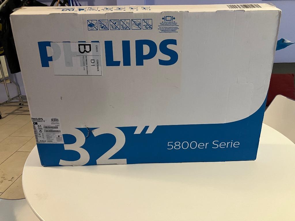 Philips beeldscherm TV 32'' 5800er Serie, Neuf, Philips, LED, 80 à 100 cm