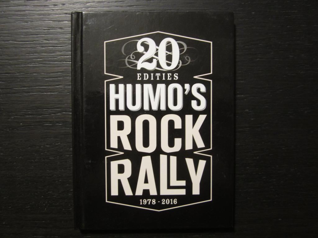 20 edities Humo's Rock Rally   1978-2016    Boekje +  2 CD's, Ophalen of Verzenden