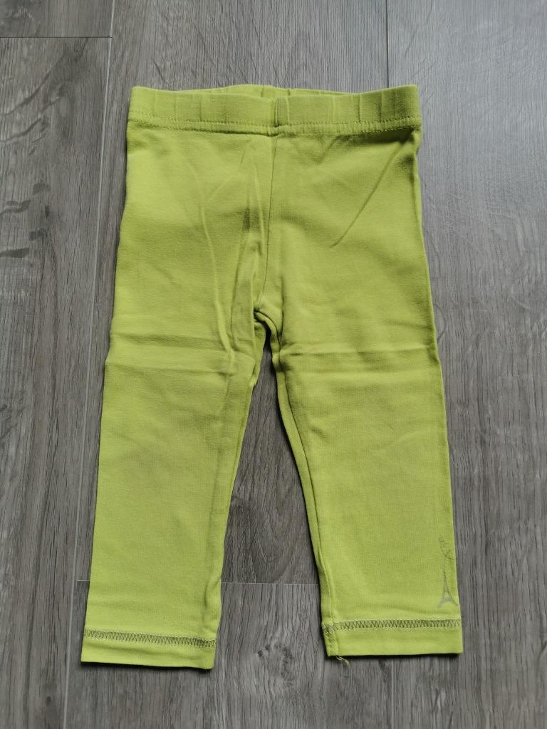 Lichtgroene legging Orchestra - maat 74, Kinderen en Baby's, Babykleding | Maat 74, Gebruikt, Meisje, Broekje, Ophalen of Verzenden