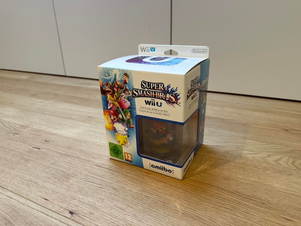 Super Smash Bros: Wii u met amiibo, Games en Spelcomputers, Ophalen of Verzenden, Zo goed als nieuw