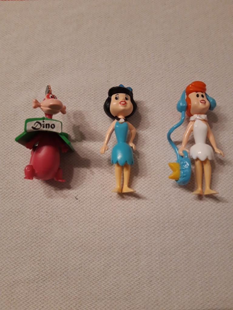 3 figuurtjes uit The Flinstones, Verzamelen, Poppetjes en Figuurtjes, Ophalen of Verzenden, Zo goed als nieuw