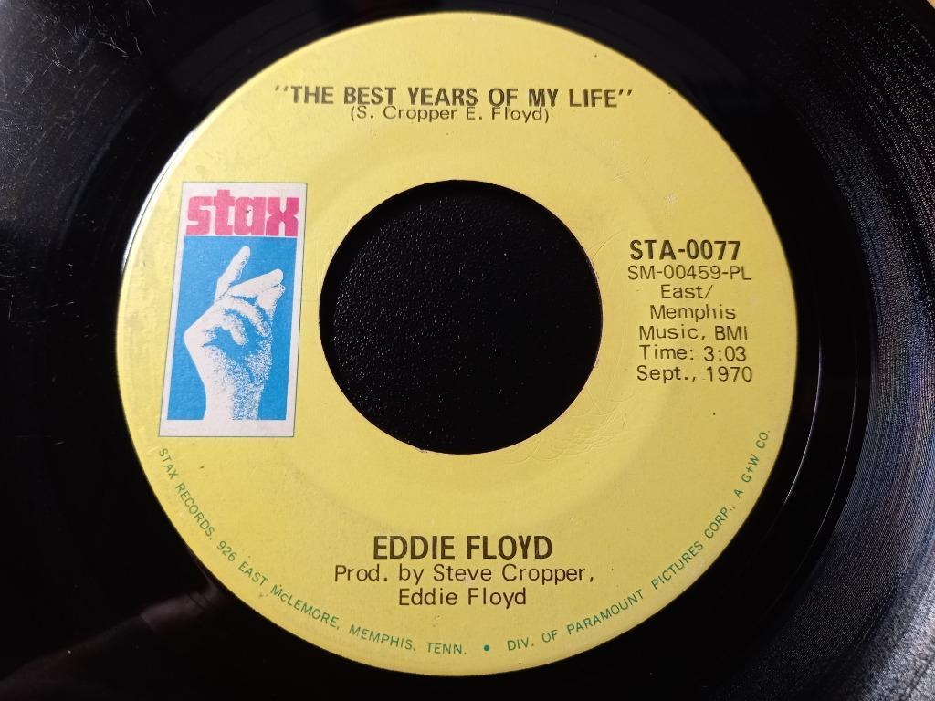 Eddie Floyd – The Best Years Of My Life / My Little Girl '7, Single, Comme neuf, 7 pouces, R&B et Soul