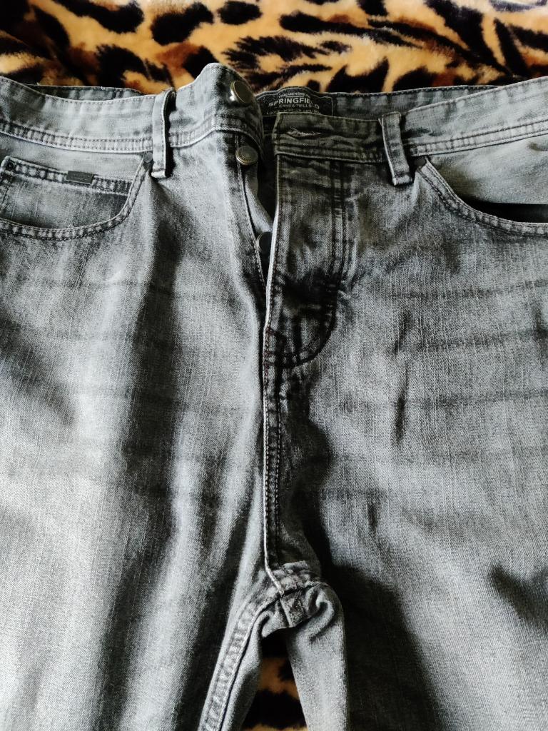jeans voor mannen, Gris, W36 - W38 (confection 52/54), Enlèvement, Porté