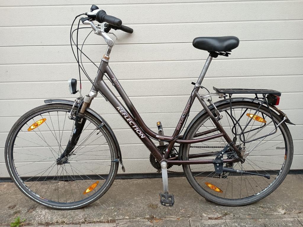 Damesfiets Reflection, 21 versnellingen, maat 56, 28" wielen, Fietsen en Brommers, Ophalen, 28 inch, Gebruikt, 56 cm of meer